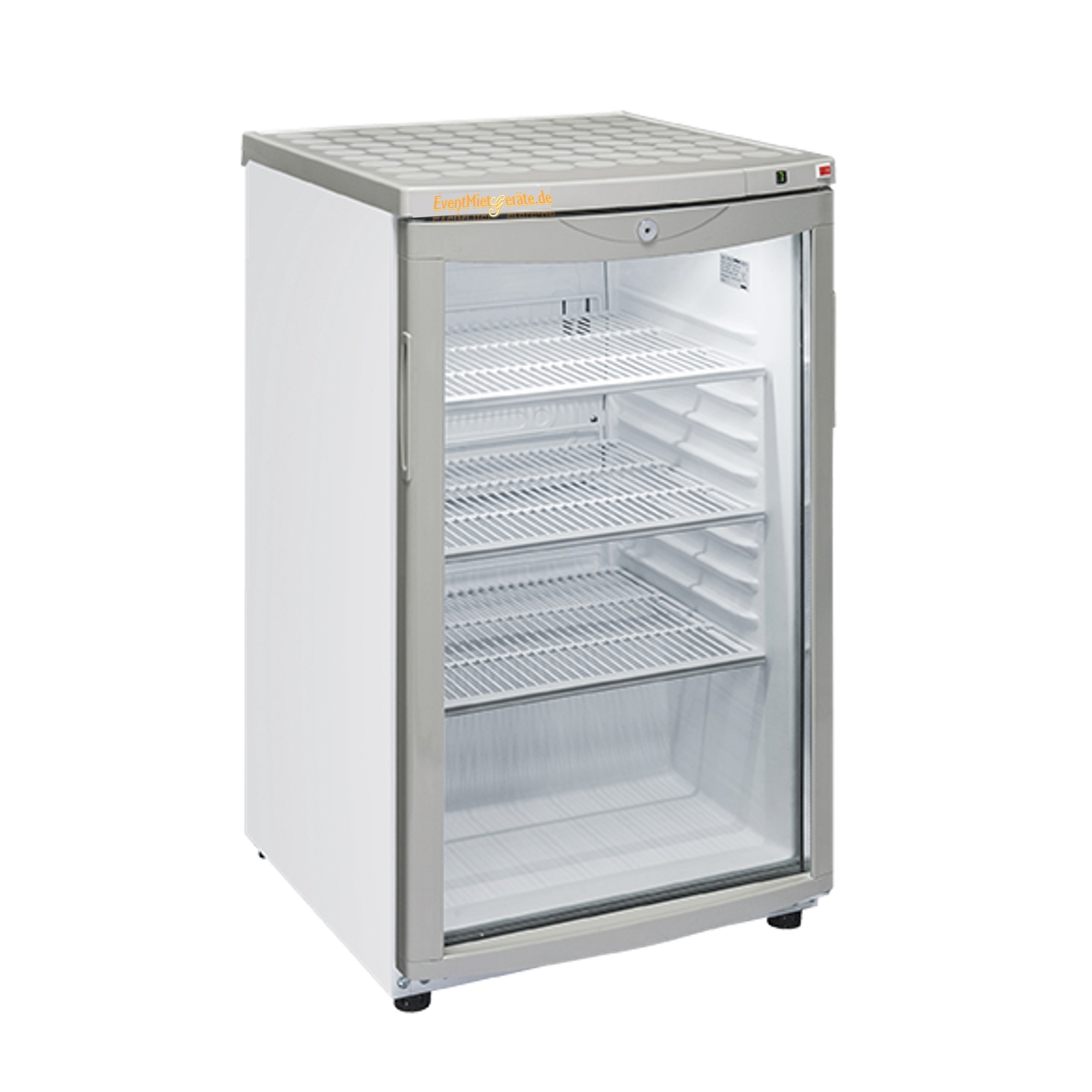 C1 Getränkekühlschrank, Kühlschrank mit Glastür für Getränke