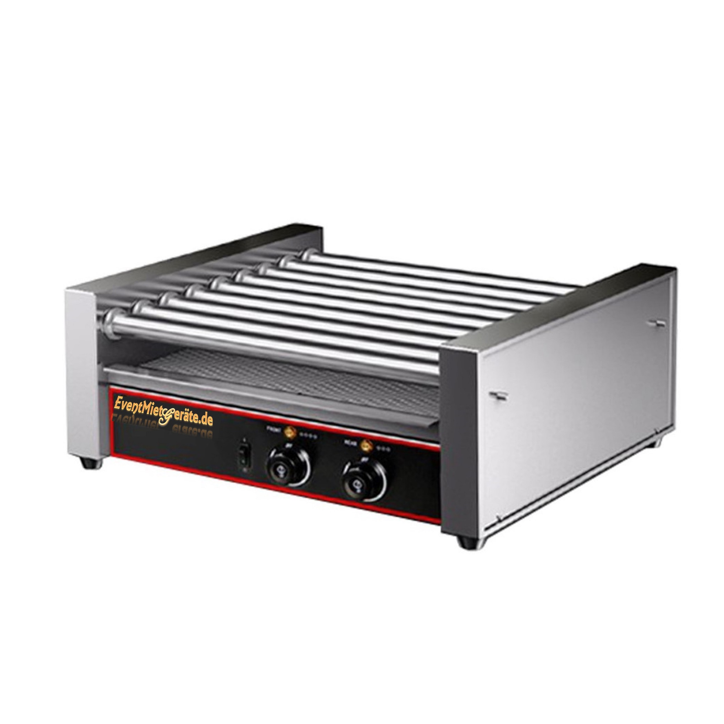 W3 Hotdog Grill, Gastronomie Hot Dog Maschine mit 11 Rollen